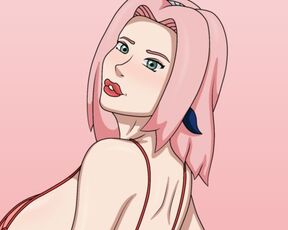 Classic Sakura and in lingerie - Naruto