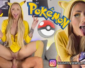 Pikachu Cosplay Girl PMV - Pokémon Ahegao Hentai (Fuck Blowjob Feet Footjob Facial Cumshot UwU girl)