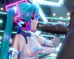 Miku Deepthroat Concert - BBC