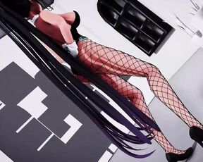 Big Tits Sexy Bunny Girl Dancing Lamb In Mesh tights (3D HENTAI)