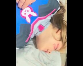 Dva Cosplay Teen Girl get Fucked