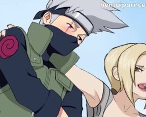 NARUTO - two Hokages have Sex P3 - Kakashi and Tsunade