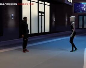 SPIDER GWEN BETRAYING SPIDER-MAN - HE FOLLOWS AND SPYS