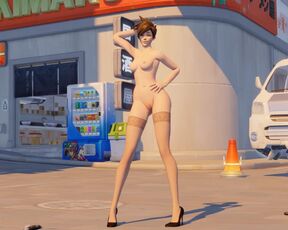 Tracer - Sexy dance (Overwatch)