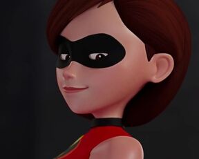 Helen Parr ( The Incredibles ) - Tags lessons: Assjob ( 4K )