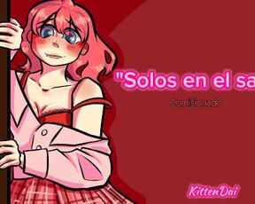 "Alone in the Classroom" — Comision — KittenDai