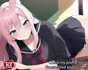 [ASMR Audio & Video] I need to stay after for SEX ED class.... Won't you help me STUDY, I need someone to practice with..... SEXY CATGIRL AUDIO