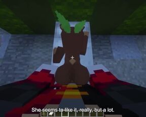 I'm FUCKING a FURRY in MINECRAFT and she loves it! ! Minecraft Jenny Mod || Bia