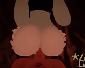 POV horny femboy bunny didn't expect you to fuck him that hard...