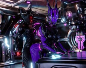 Valkyr Warframes Banging in the Orbiter