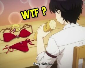 ???? He found something strange in his busty stepmom's underwear ????