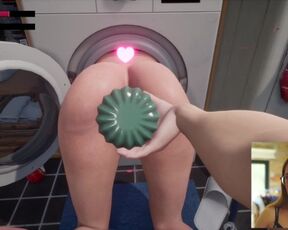 ????????Sex FAIL with girlfriend STUCK in WASHING MACHINE