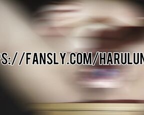 (Subscribe on Fansly) IRL Masturbation Video By HaruLuna