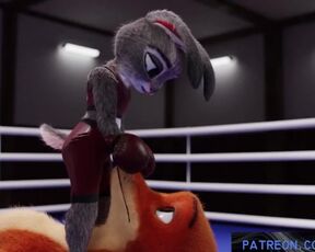 Judy Hopps have fight with Nick Wilde And get fucked