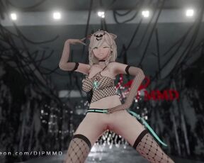 Honkai Pardofelis Chewy MMD Blender Render 1854