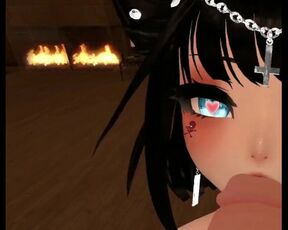 POV VTuber Anime Girl Sucking your Dick