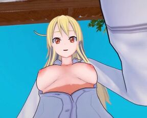 Futa Shiina Mashiro Deepthroat Taker POV