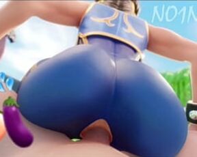 Fortnite Chun li hentai, sentones