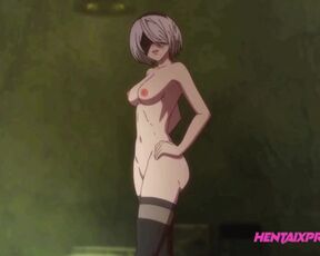 2B HQ HENTAI Animation (UNCENSORED)