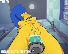 Marge Simpsons Squirting Orgasm In The Shower Hentai Rule 34 - Hole House