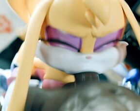 You make Bunnie Rabbot swallow all your dick (Fron Sonic Series) | Merengue Z