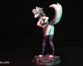 Helluva boss Loona resin figure