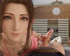 Aerith Handjob