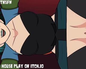 Gwen Total DramA Island Emo Girl Bent Over Creampie - Hole House