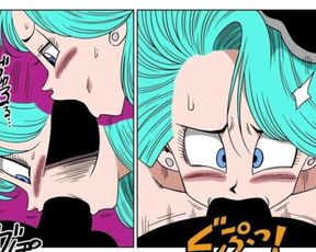 Mr. Popo fucks Bulma's tight pussy with his long cock - Dragon Ball Z