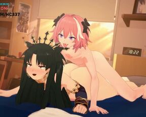 RIN FUCKED BY ASTOLFO AFTER MC DONALDS AND GETTING CREAMPIE | FATE CREAMPIE ANIMATION