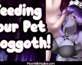 [F4M] Feeding Your Pet Shoggoth! [Pet Shoggoth GF x Listener's Cock] - Preview!