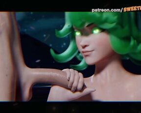 ONE PUNCH MAN - Tatsumaki Going Down on a Big Dick!