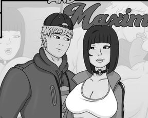 COMIC: Kelly & Maxim (Spanish - Black and White) - ZZEROTIC