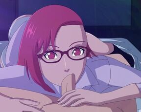 Receiving an Unexpected Blowjob from Karin - Sarada Rising