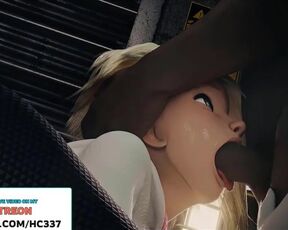 GWEN STACY ANAL FUCKED BY BBC ON THE STREET | SPIDERVERSE HENTAI ANIMATION 60FPS