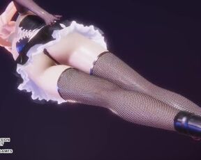 [MMD] Viviz - BopBop Ahri Kaisa Seraphine Sexy Kpop Dance 4K 60FPS