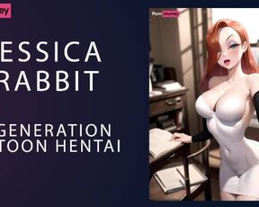 PornJourney AI Hentai : Jessica Rabbit Cartoon Porn