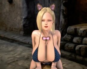 3D HENTAI Catwoman with Big Tits