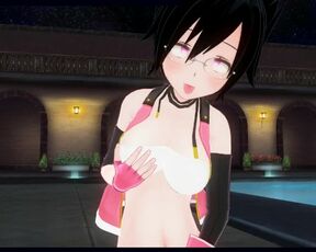 3D HENTAI Trailer Nana Kozuki Masturbates and Cums with Squirting and AHEGAO