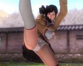 DOA5 こころのパンツを見続ける