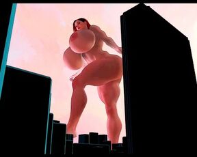 Stompy Stompy (giantess Animation Test)